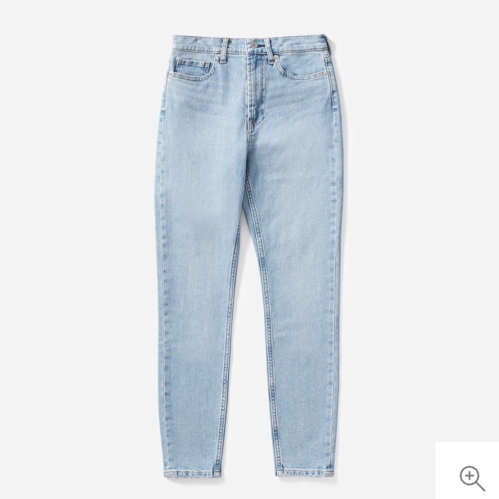 everlane high rise ankle jean